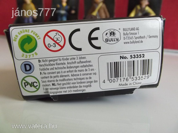 Eredeti Bullyland Die Wilden Kerle Csak az a Foci szereplők !! 5db együtt