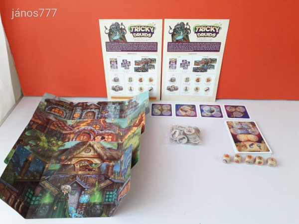 Eredeti Pegasus Spiele Tricky Druids társasjáték !!