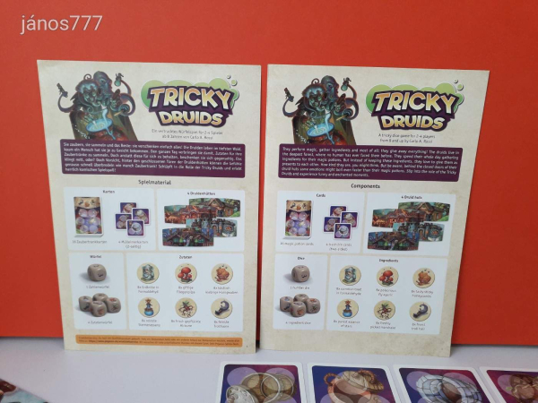 Eredeti Pegasus Spiele Tricky Druids társasjáték !!