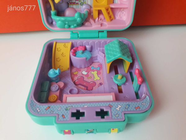 Eredeti Moose Shopkins Secret lock - Polly Pocket szerű játéktér- zárható szelence doboz !!
