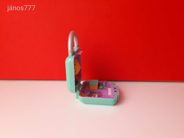 Eredeti Moose Shopkins Secret lock - Polly Pocket szerű játéktér- zárható szelence doboz !!