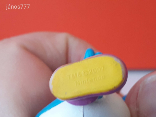 Eredeti Nintendo Super Mario barátja Yoshi videójáték és mesefigura !! 6cm
