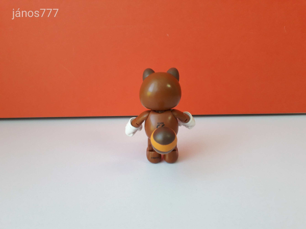 Eredeti Jakks 2015 Nintendo Super Mario Tanooki figura !! 10cm