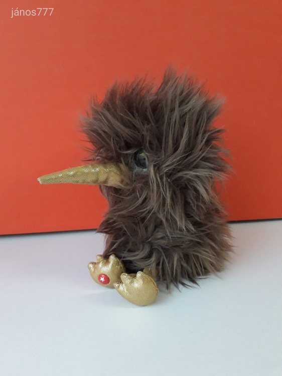Eredeti NICI Glubschis KIWI madár CSILLOGÓ szemű plüss kabala figura ! 20 cm-es Nici plüssfigura !