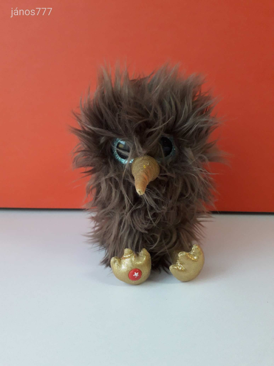 Eredeti NICI Glubschis KIWI madár CSILLOGÓ szemű plüss kabala figura ! 20 cm-es Nici plüssfigura !