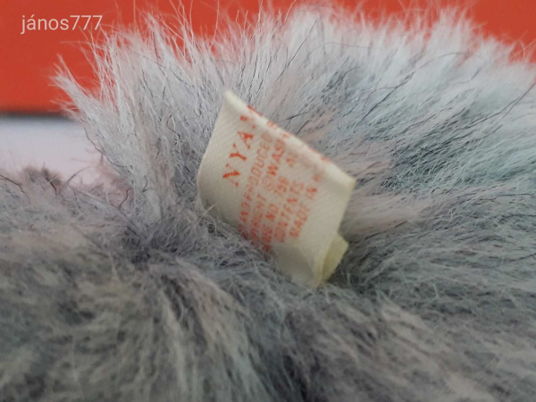 Eredeti NYAMY Monchhichi Moncsicsi szürke Nyamy Moncsi retro kabala figura !! EXTRA !!