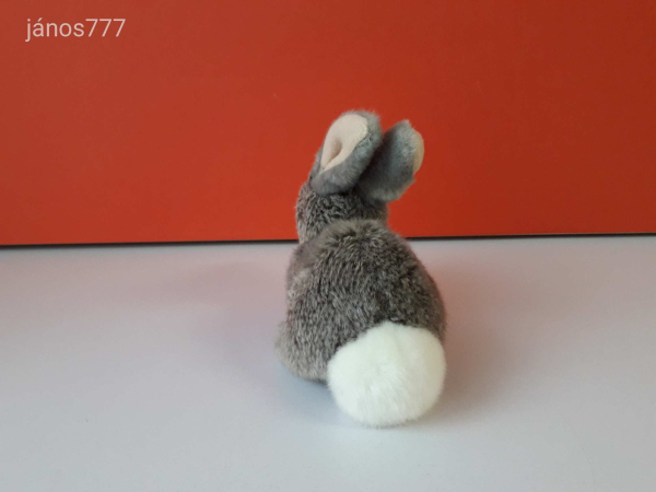 Eredeti Teddy Hermann NYÚL kabala figura 17 cm-es plüss nyuszi ! EXTRA ! ÉLETHŰ !!