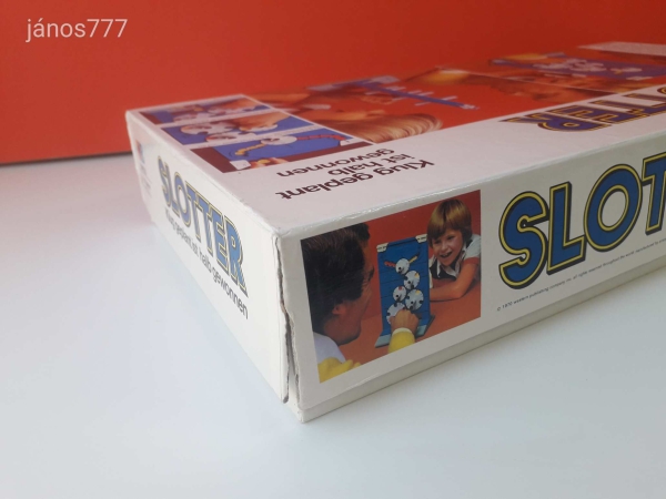 MB Spiele 1981 SLOTTER társasjáték