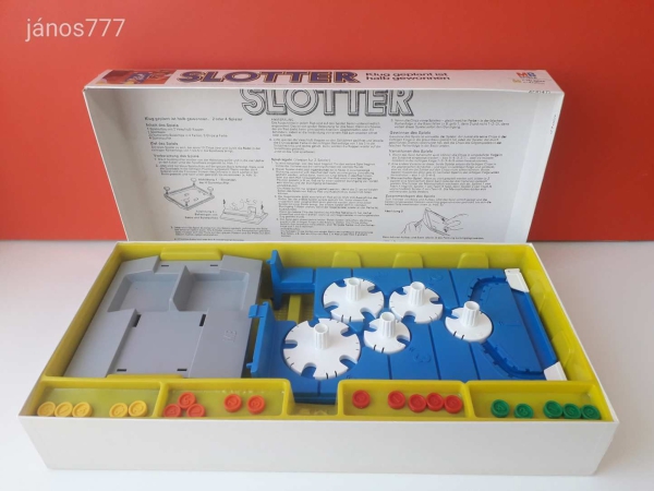 MB Spiele 1981 SLOTTER társasjáték