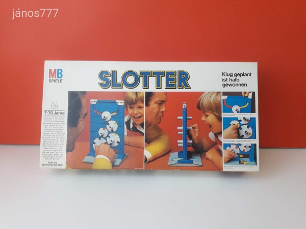 MB Spiele 1981 SLOTTER társasjáték