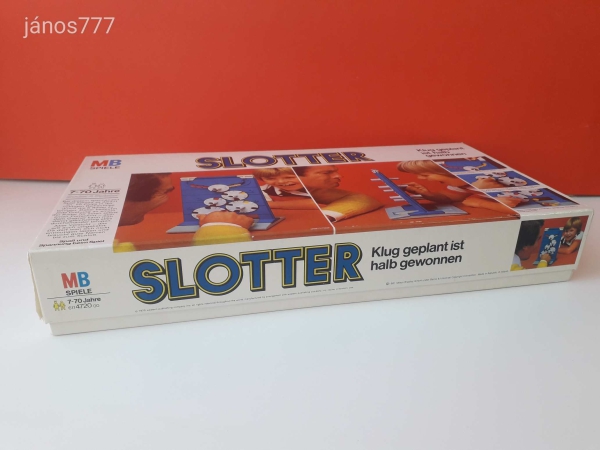 MB Spiele 1981 SLOTTER társasjáték