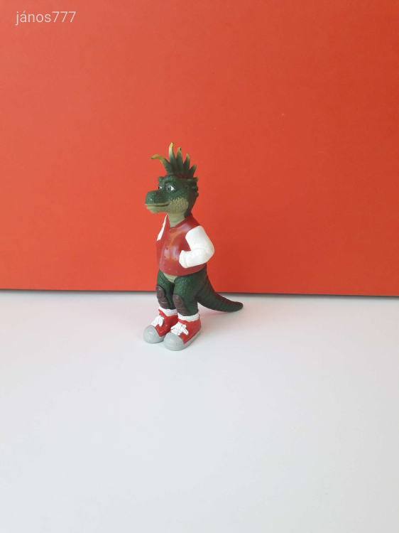 Vintage Disney Robbie Sinclair Bob Sinclair Dinoszauruszok mesefigura !! 14,5cm