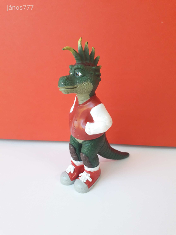 Vintage Disney Robbie Sinclair Bob Sinclair Dinoszauruszok mesefigura !! 14,5cm
