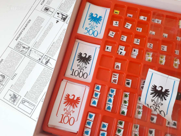Fief 2 társasjáték eredeti Eurogames kiadás 1989-ből