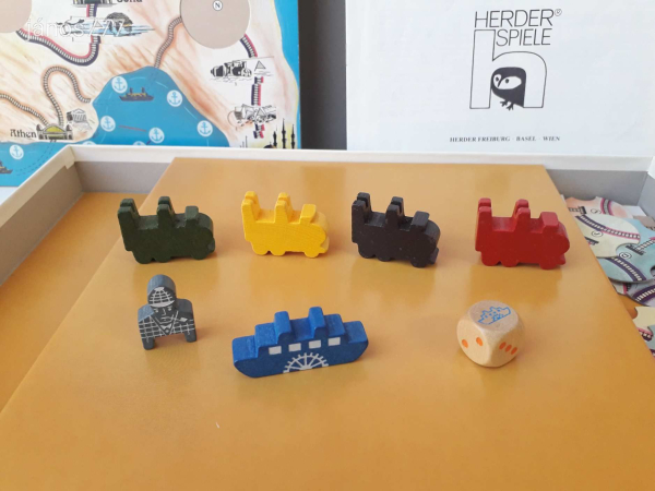 Orient-Express társasjáték eredeti Herder Spiele kiadás 1986-ból