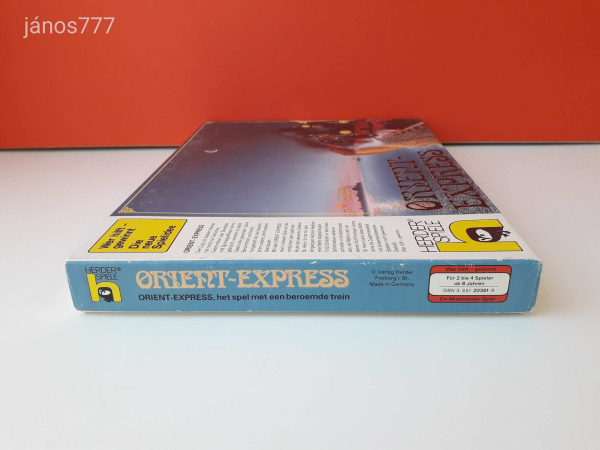 Orient-Express társasjáték eredeti Herder Spiele kiadás 1986-ból