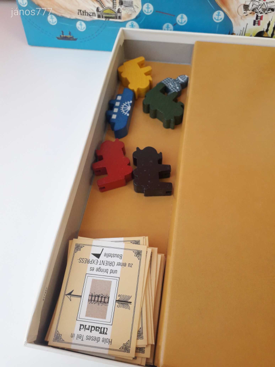 Orient-Express társasjáték eredeti Herder Spiele kiadás 1986-ból