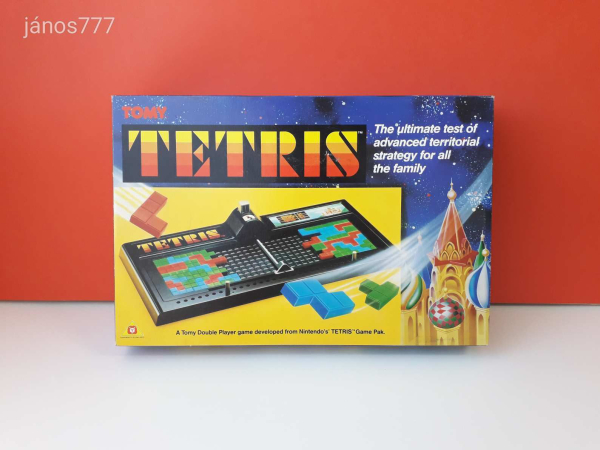 Tetris társasjáték eredeti Tomy kiadás 1991-ből