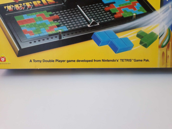 Tetris társasjáték eredeti Tomy kiadás 1991-ből