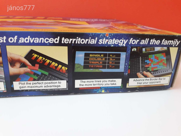 Tetris társasjáték eredeti Tomy kiadás 1991-ből
