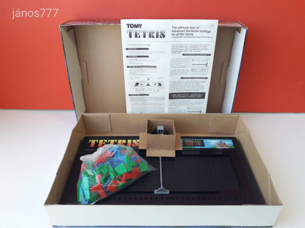 Tetris társasjáték eredeti Tomy kiadás 1991-ből