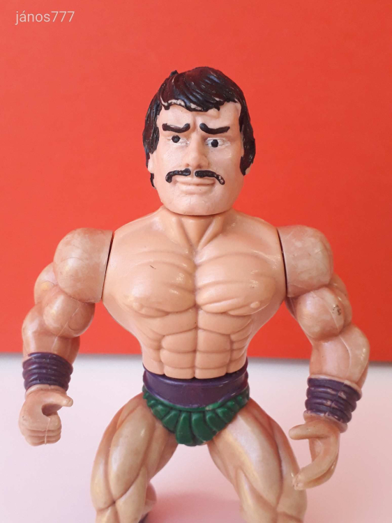 Vintage K.O Bootleg Wrestling Champions Galaxy Heroes Triton He-Man figura ! 13cm