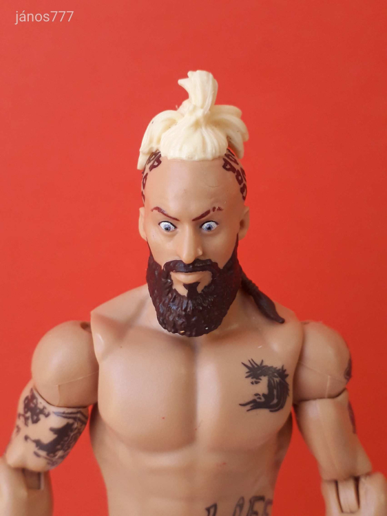 Enzo Amore WWE Network Spotlight pankrátor figura eredeti Mattel kiadás 2016 !! 18cm