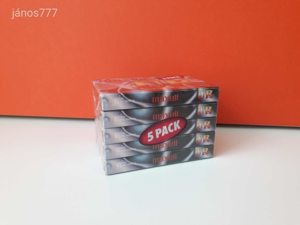 MAXELL UR 90 5pack 5db egyben magnókazetta bontatlan !