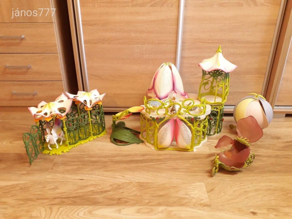 Schleich Bayala tündér birodalom kastély karám pegazus + kiegészítők eredei Schleich