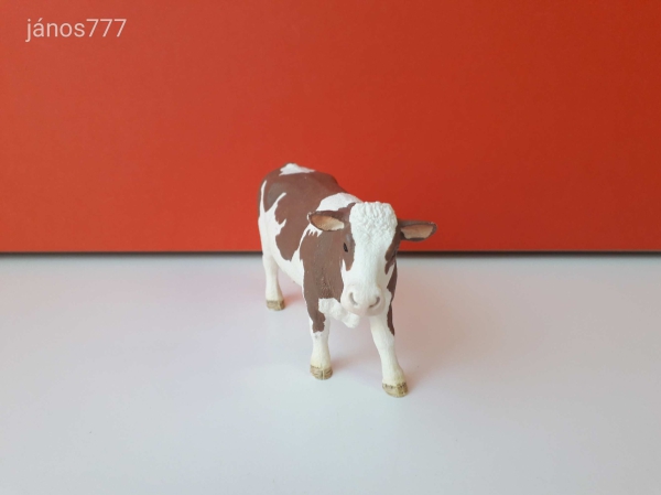 Schleich Szimentáli tehén állatfigura !! 13x8cm ! 2015-ös kiadás ! Eredeti Schleich 13801