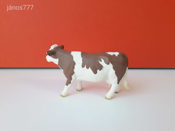 Schleich Szimentáli tehén állatfigura !! 13x8cm ! 2015-ös kiadás ! Eredeti Schleich 13801
