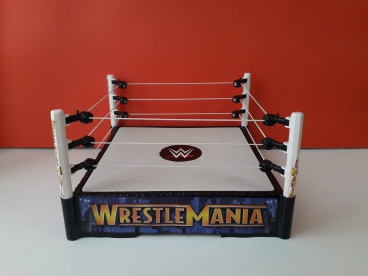 Pankrátor ring WWE WrestleMania eredeti Mattel kiadás 2010-ből ! 34x34cm