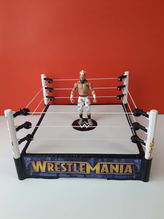 Pankrátor ring WWE WrestleMania eredeti Mattel kiadás 2010-ből ! 34x34cm