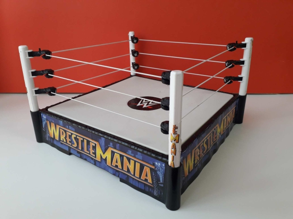 Pankrátor ring WWE WrestleMania eredeti Mattel kiadás 2010-ből ! 34x34cm