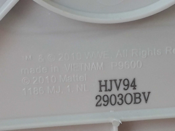 Pankrátor ring WWE WrestleMania eredeti Mattel kiadás 2010-ből ! 34x34cm