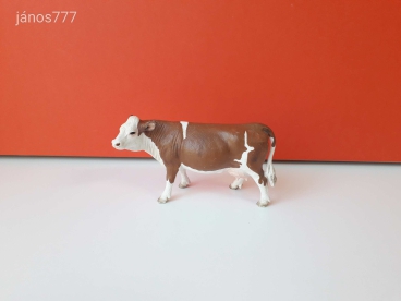 Schleich Szimentáli tehén állatfigura !! 13,5x8cm ! 2008-as kiadás ! Eredeti Schleich 13641