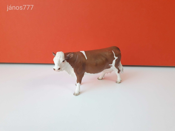 Schleich Szimentáli tehén állatfigura !! 13,5x8cm ! 2008-as kiadás ! Eredeti Schleich 13641
