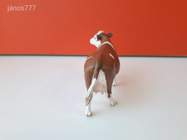 Schleich Szimentáli tehén állatfigura !! 13,5x8cm ! 2008-as kiadás ! Eredeti Schleich 13641