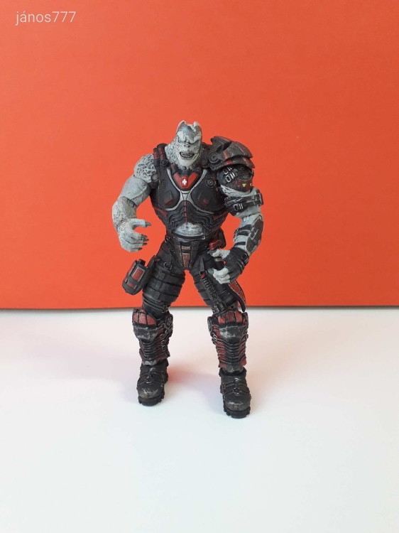 NECA 2008 Gears of War Cyclops Locust Drone akciófigura ! 18cm