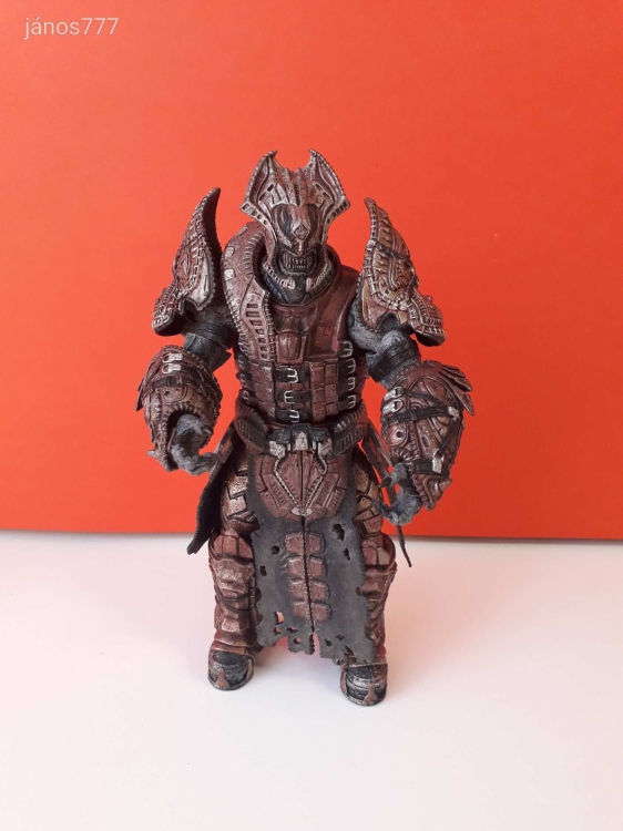 NECA 2008 Gears of War Palace Guard Theron őrség elit tagja akciófigura ! 20cm !