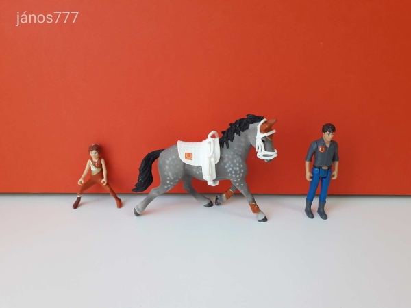 Schleich Horse Club Mia lovastorna ló lovas ember készlet ! Schleich 42443