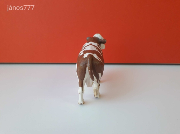 Schleich Szimmentáli bika állatfigura !! 13,5x8cm ! 2008-as kiadás ! Eredeti Schleich 13640